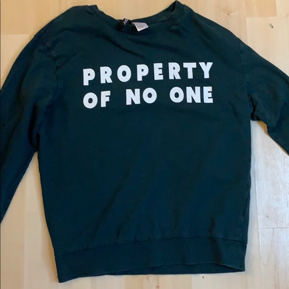 green h&m crew neck - Picture 1 of 3
